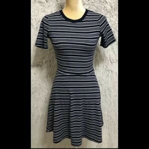 Striped Skater Dress